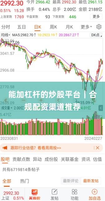 能加杠杆的炒股平台｜合规配资渠道推荐