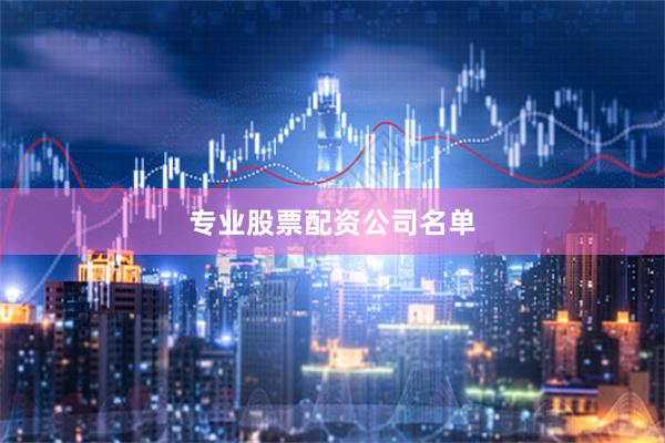 专业股票配资公司名单